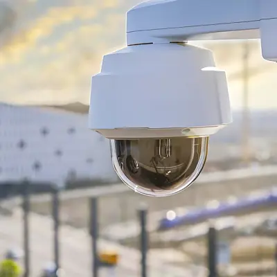 Cámara de domo con cobertura de 360 grados